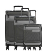 Travelite Viia Kofferset (4 wielen) schiefer