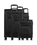 Travelite Chios Suitcase set (4 wheels) schwarz