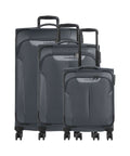Travelite Croatia Suitcase set (4 wheels) anthrazit