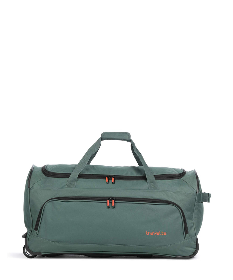 Travelite Basics Travel bag with wheels dunkelgrün