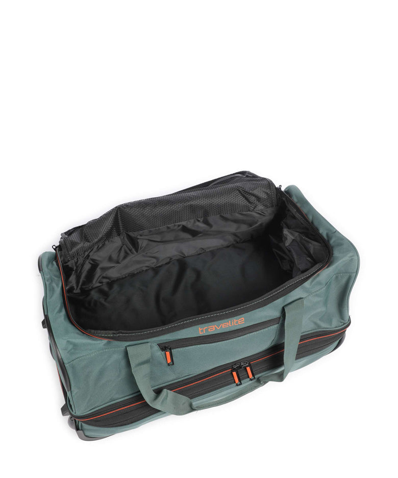 Travelite Basics Travel bag with wheels dunkelgrün