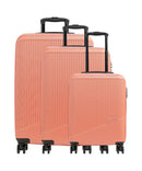 Travelite Bali Kofferset (4 wielen) koralle