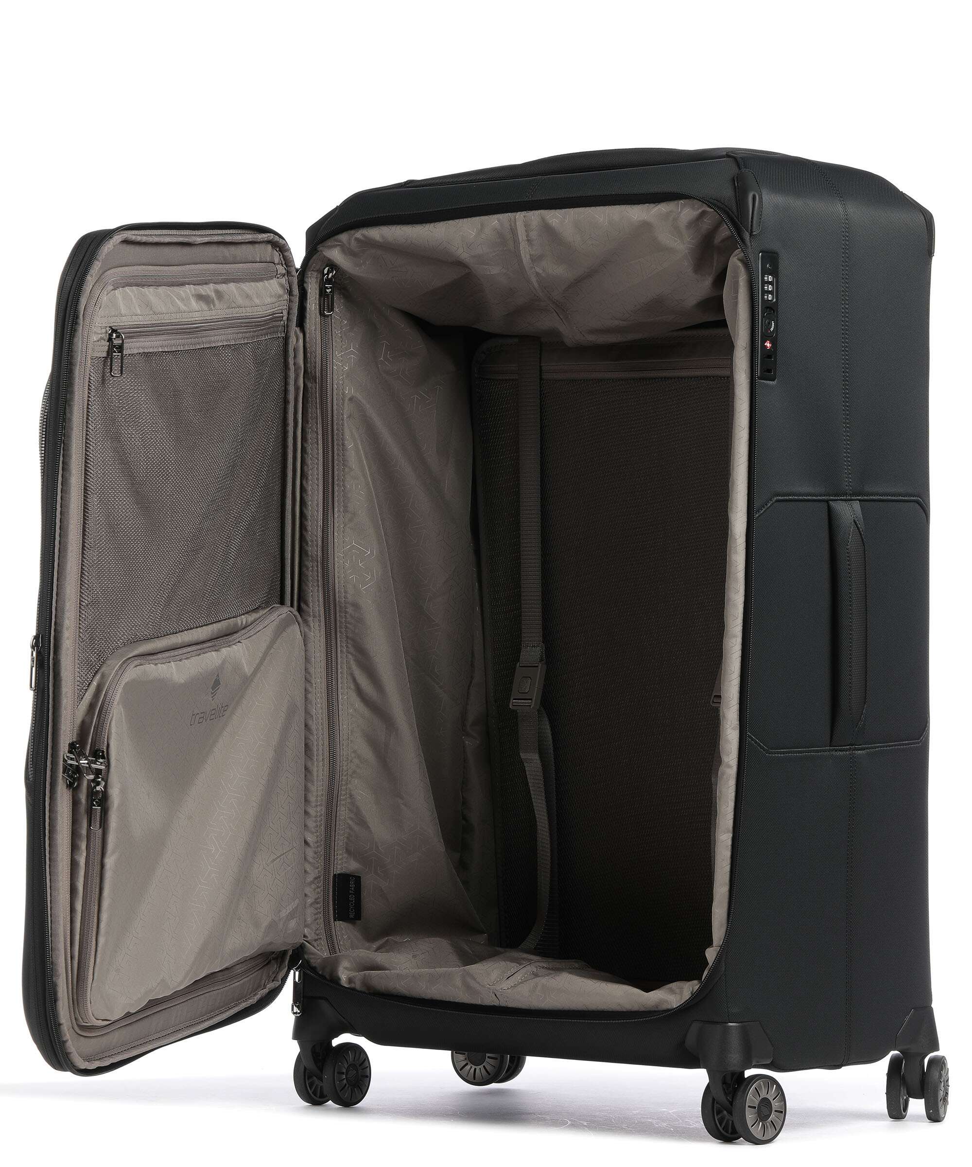 Travelite Priima L Spinner (4 wheels) schwarz