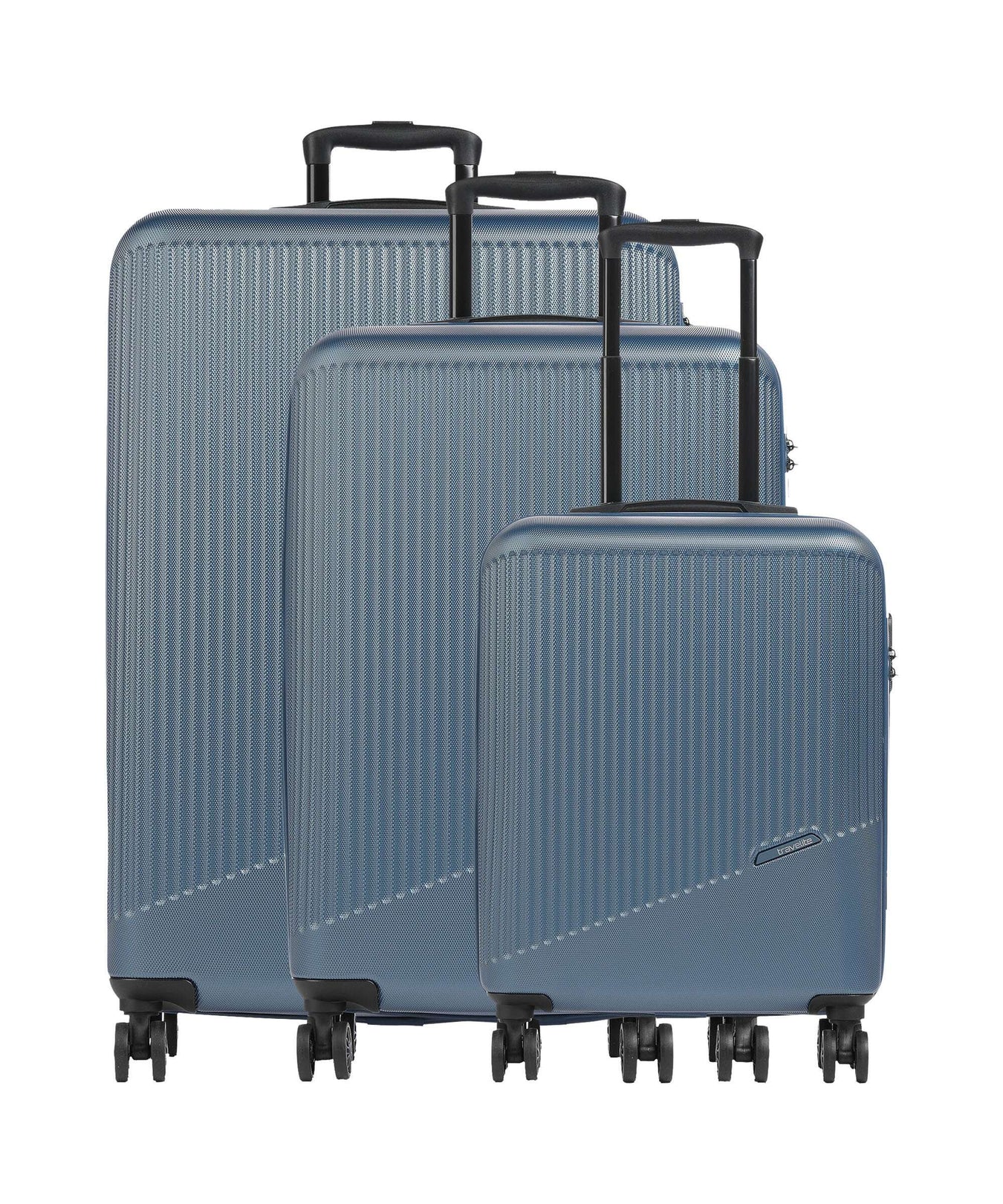 Travelite Bali Suitcase set (4 wheels) blau