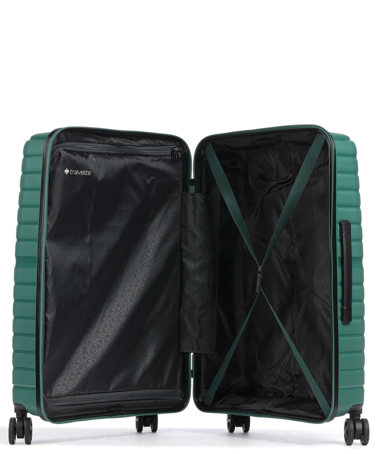 Travelite Trient Suitcase set (4 wheels) grün