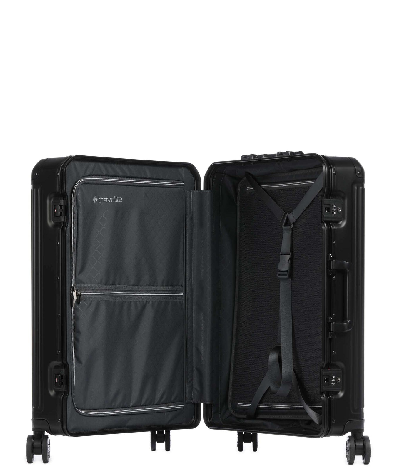 Travelite Next Spinner (4 wheels) schwarz