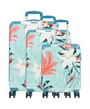 Travelite Cruise Set de valise (4 roues) türkise lilie