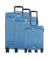 Travelite Rügen Kofferset (4 wielen) mittelblau