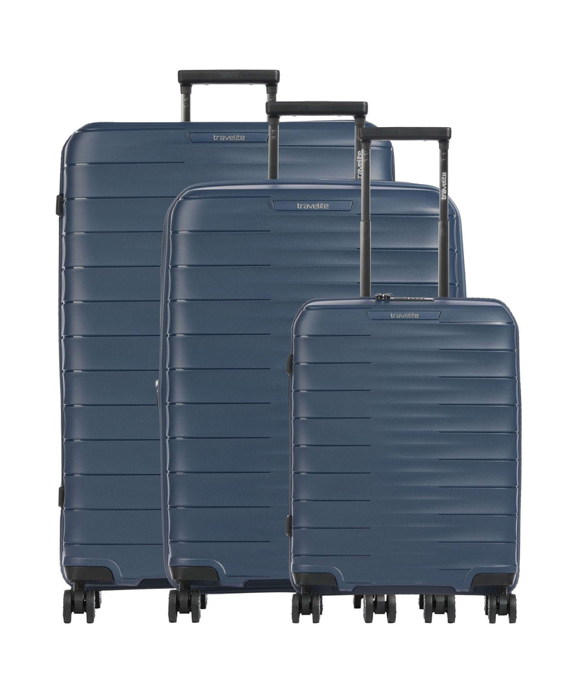Travelite Mooby Suitcase set (4 wheels) marine