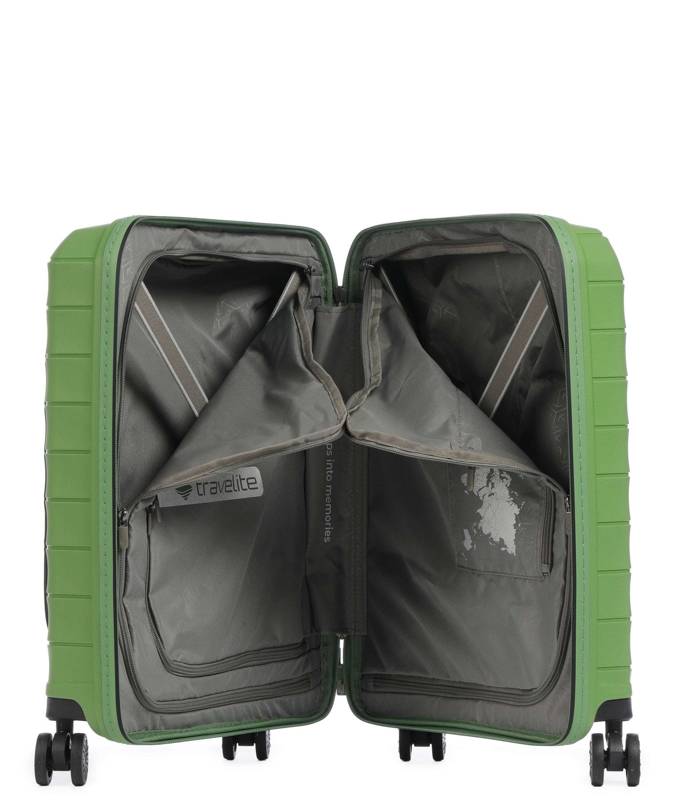 Travelite Mooby Vorta Spinner (4 wheels) grün