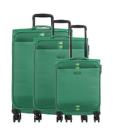 Travelite Rügen Kofferset (4 wielen) grün