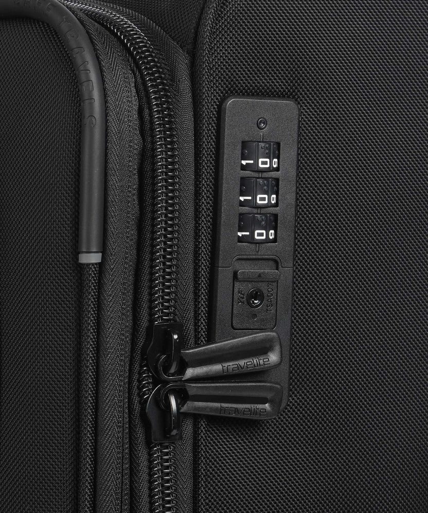 Travelite Crosslite 5.0 Spinner (4 wheels) schwarz