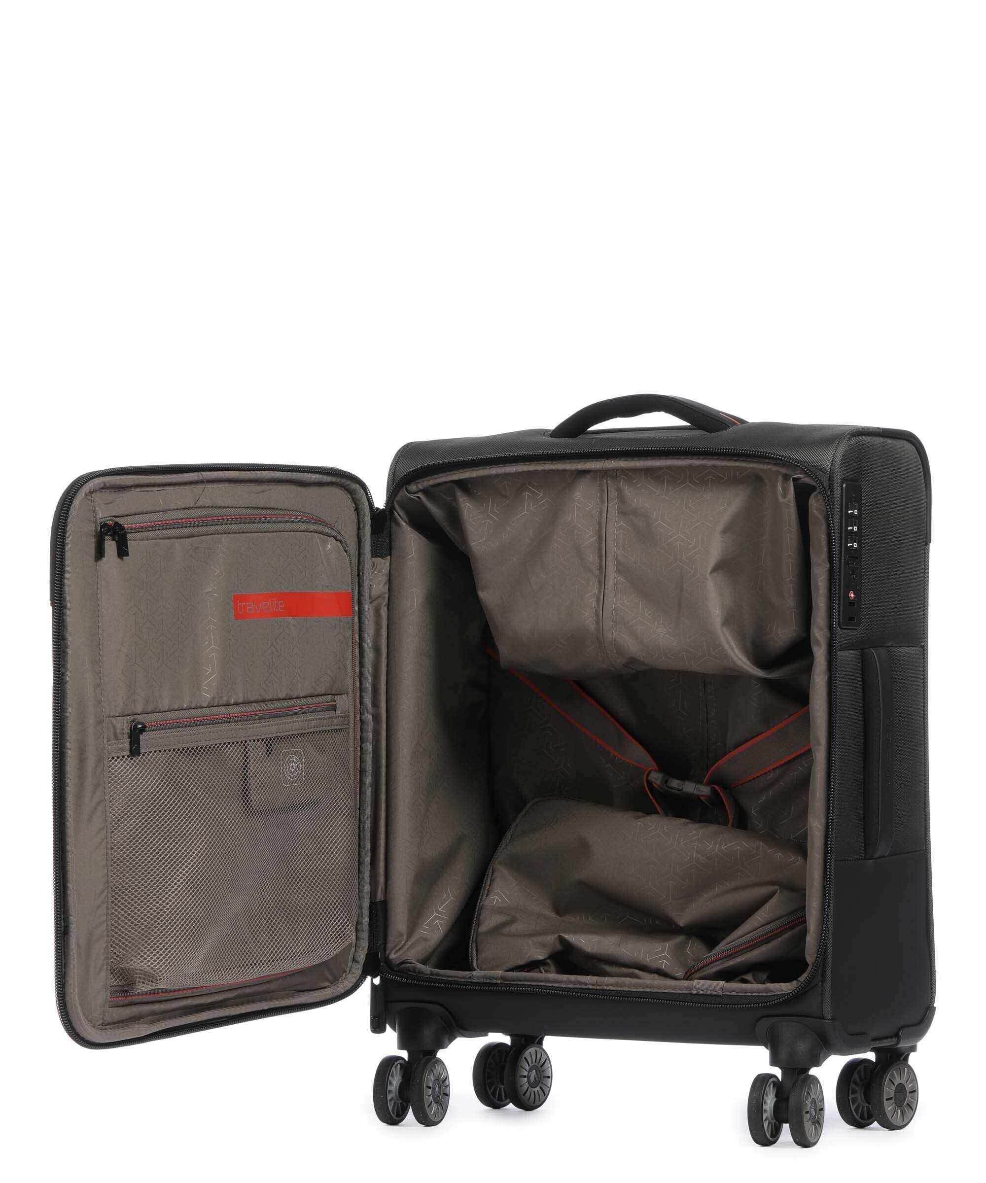 Travelite Crosslite 5.0 Spinner (4 wheels) oliv