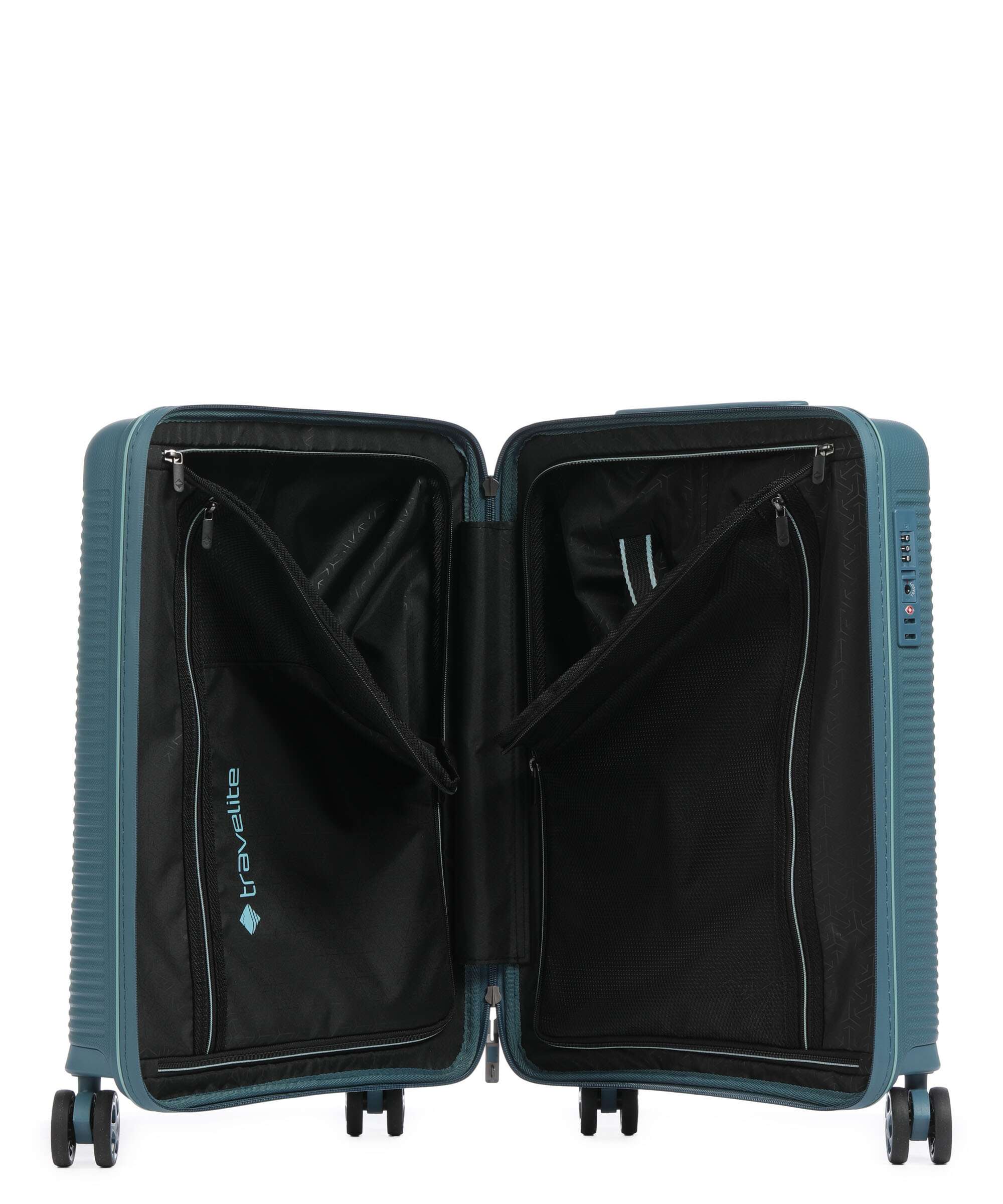 Travelite Roomer Spinner (4 wheels) aqua