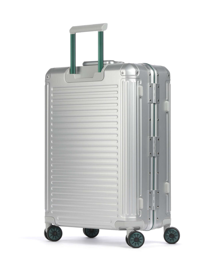 Travelite Next Spinner (4 wheels) silber/grün