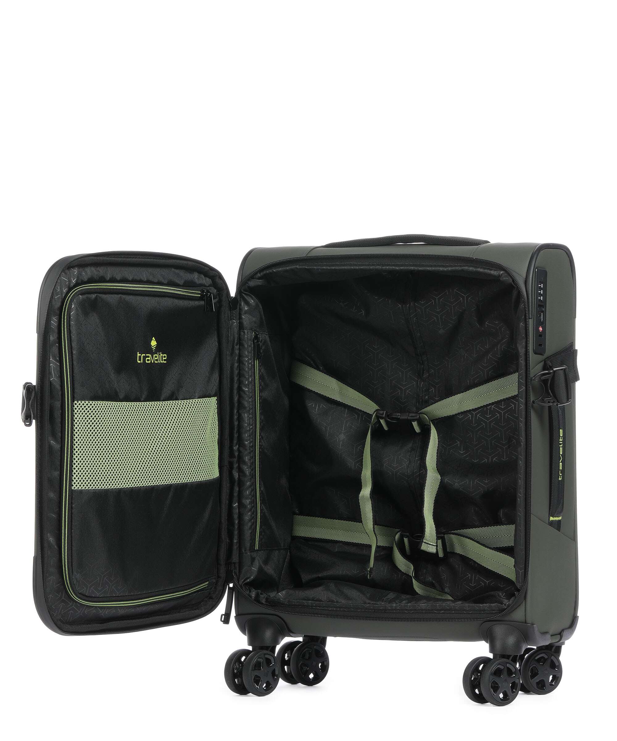 Travelite Briize Spinner (4 wheels) khaki