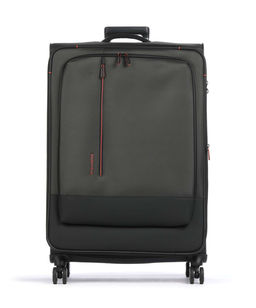 Travelite Crosslite Spinner (4 wheels) oliv
