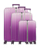 Travelite Lascana Edition Kofferset (4 wielen) purple degrade