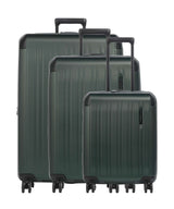 Travelite Dynamiic Kofferset (4 wielen) grün