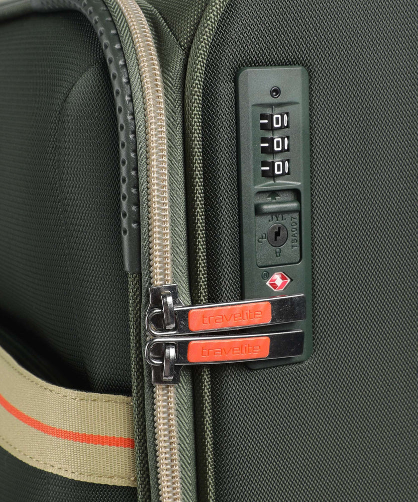 Travelite Color Craze Spinner (4 wheels) oliv