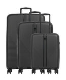 Travelite Air Stripe Kofferset (4 wielen) black