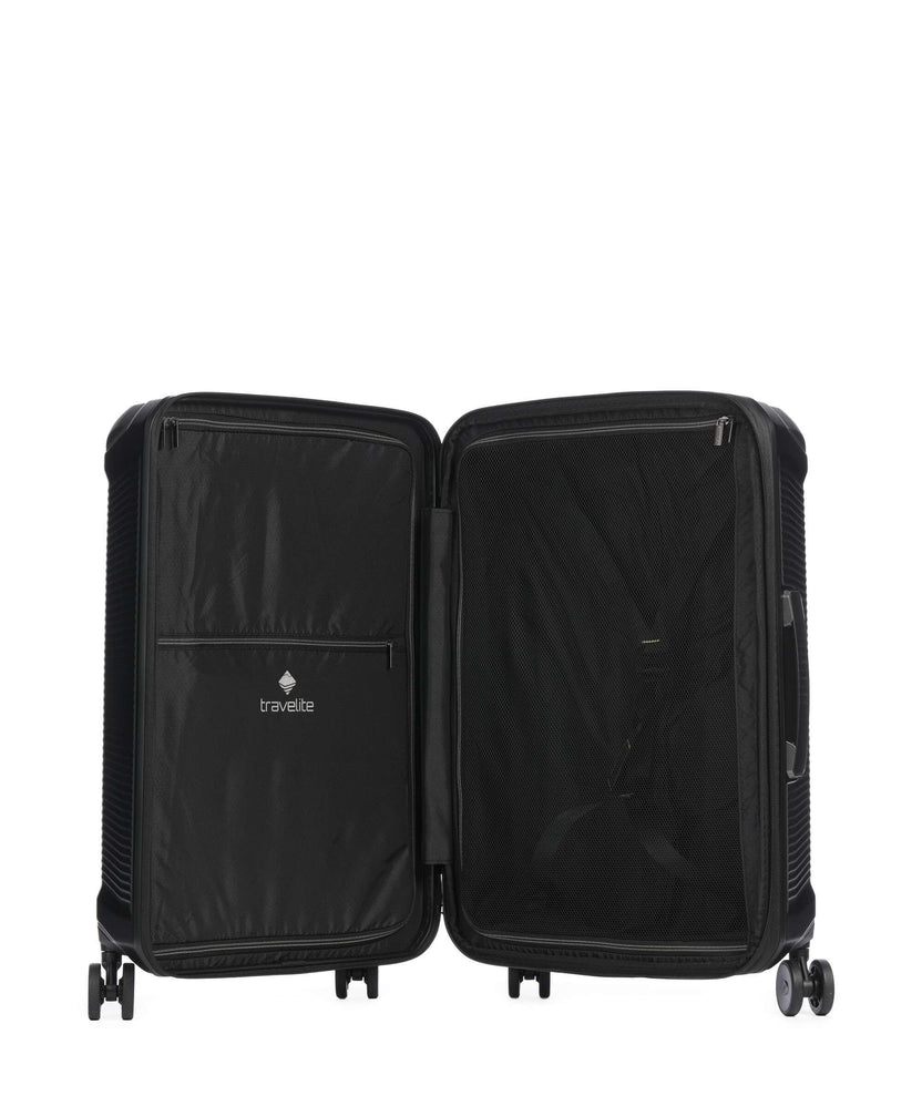 Travelite Millenium Suitcase set (4 wheels) black