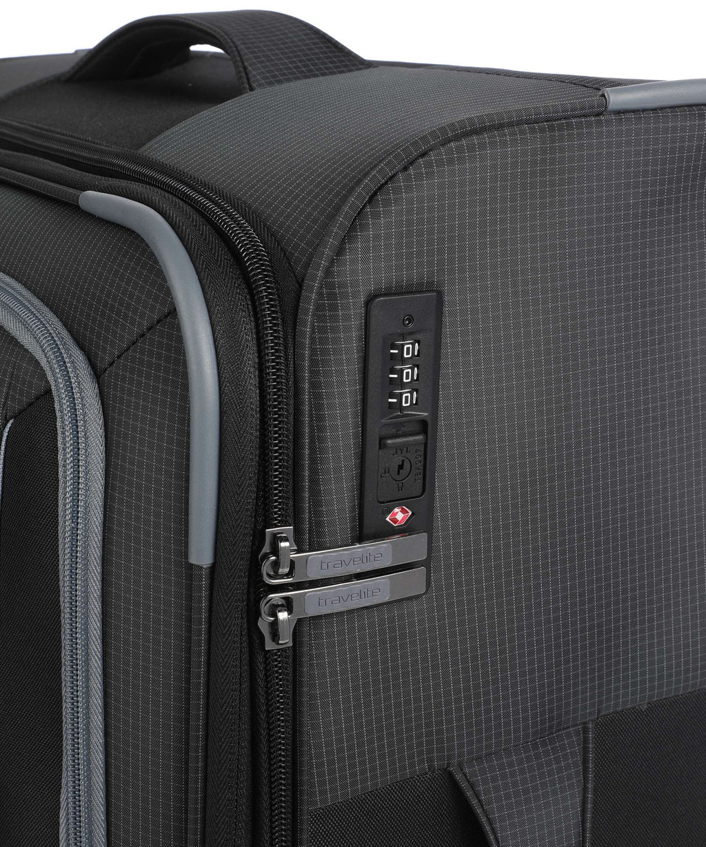 Travelite Corsiica Spinner (4 wheels) black