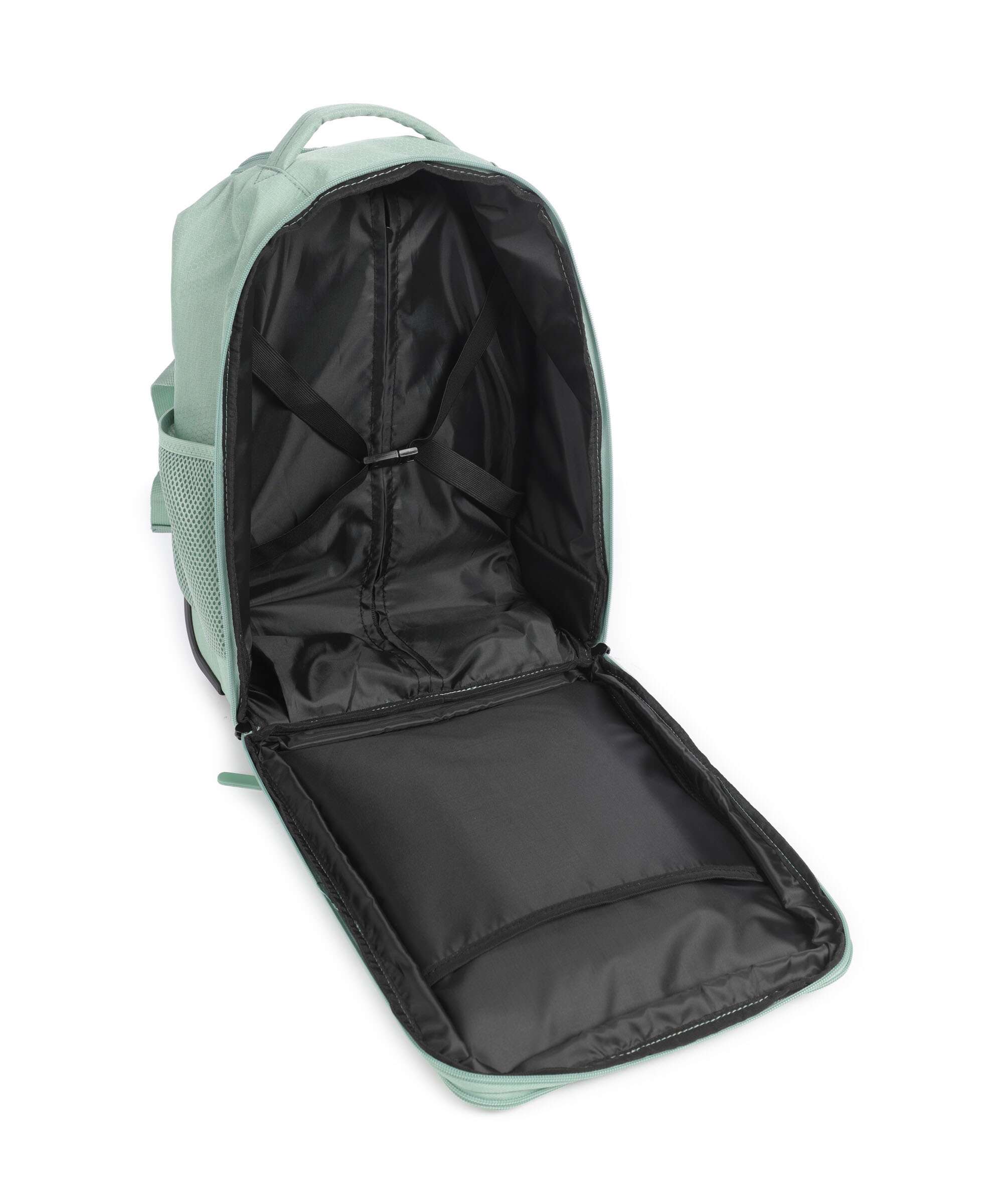 Travelite Kick Off Backpack with wheels sage green