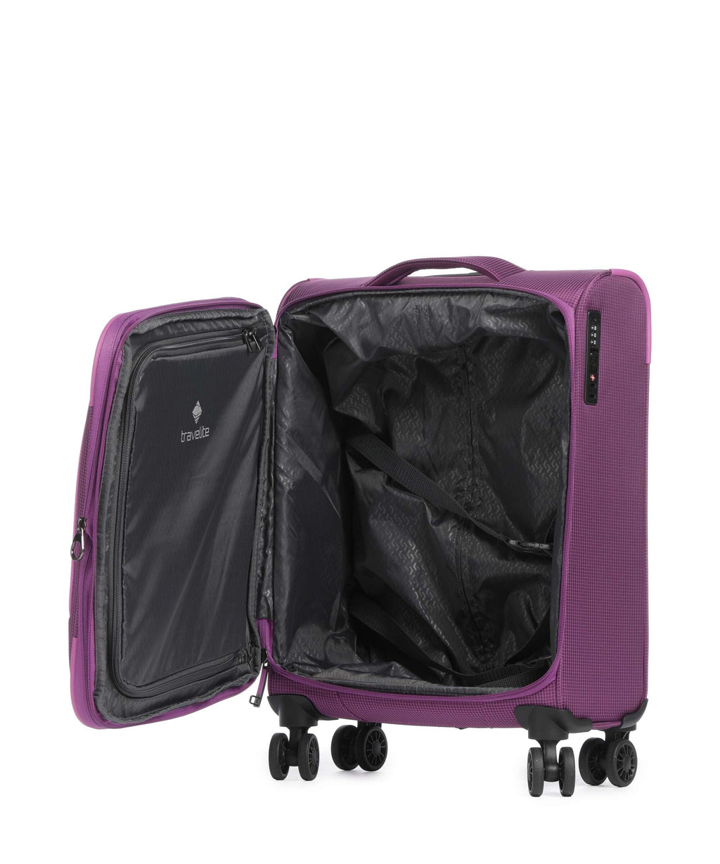 Travelite Corsiica Spinner (4 wheels) pink