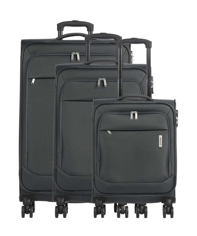 Travelite Priego Suitcase set (4 wheels) anthracite