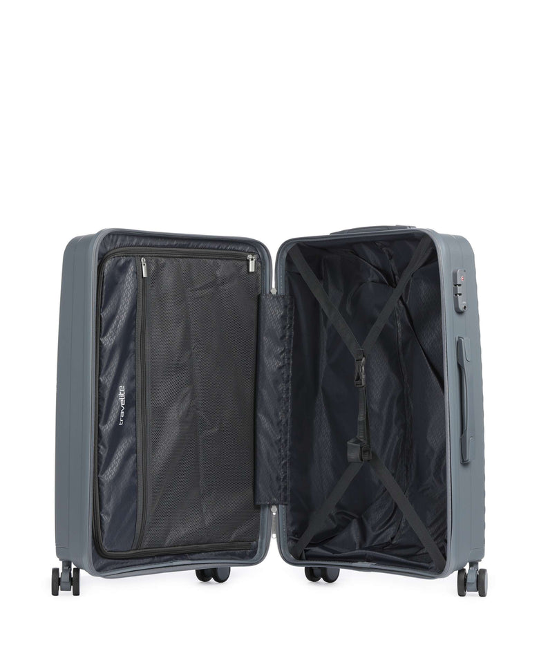 Travelite Pacific Suitcase set (4 wheels) anthracite
