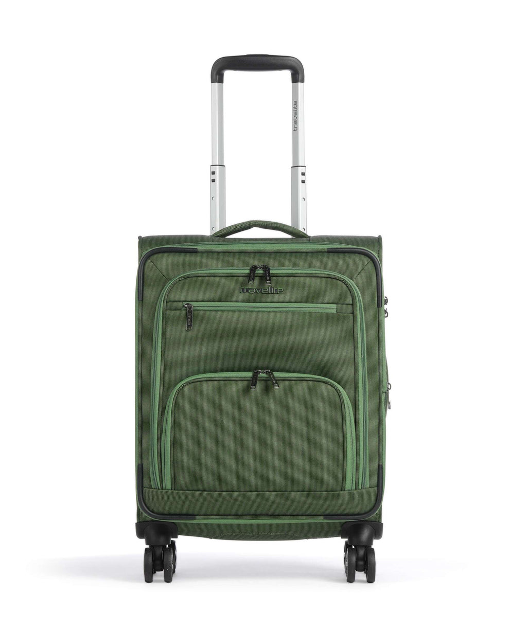Travelite Cubis Spinner (4 wheels) green