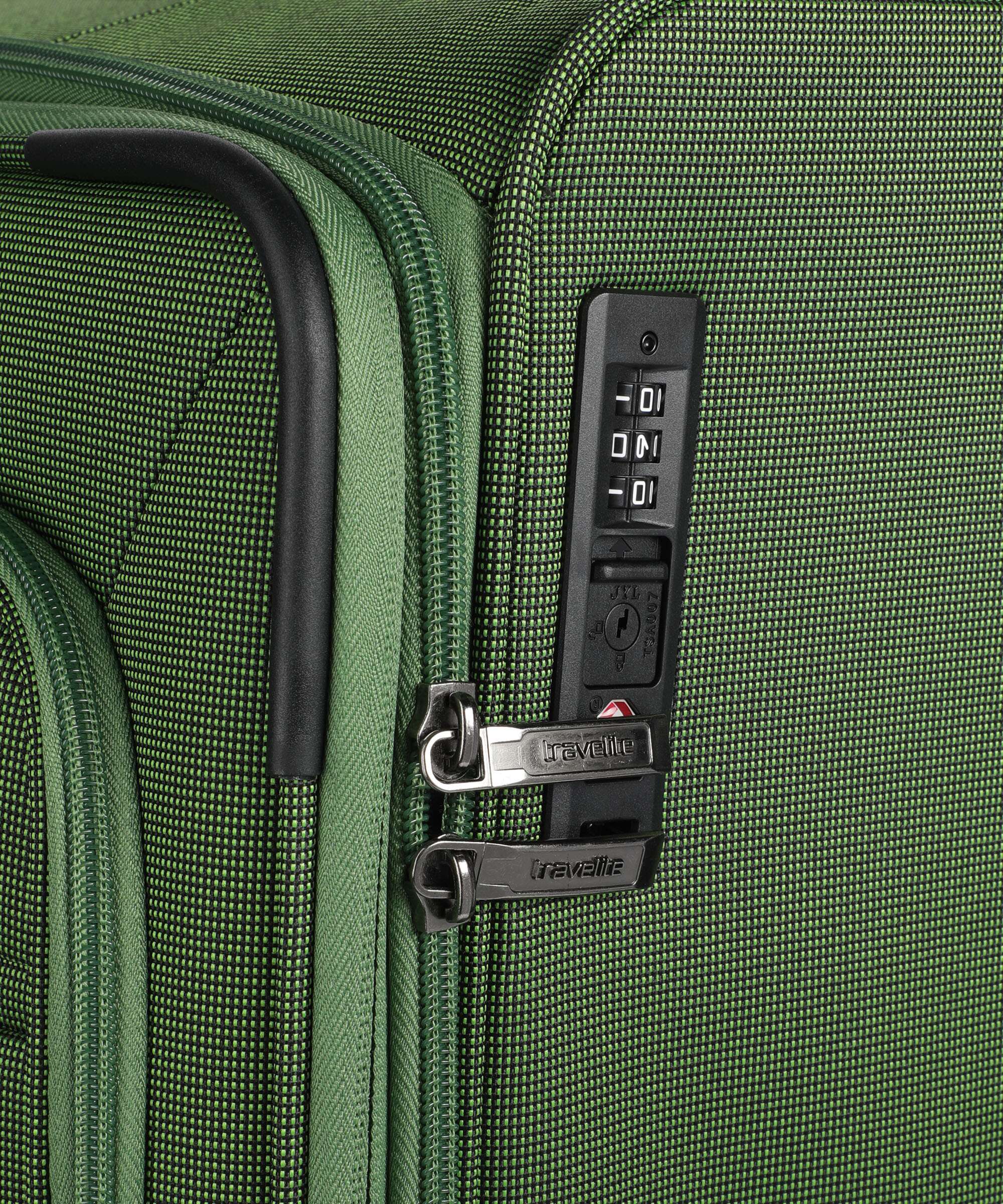 Travelite Cubis Spinner (4 wheels) green