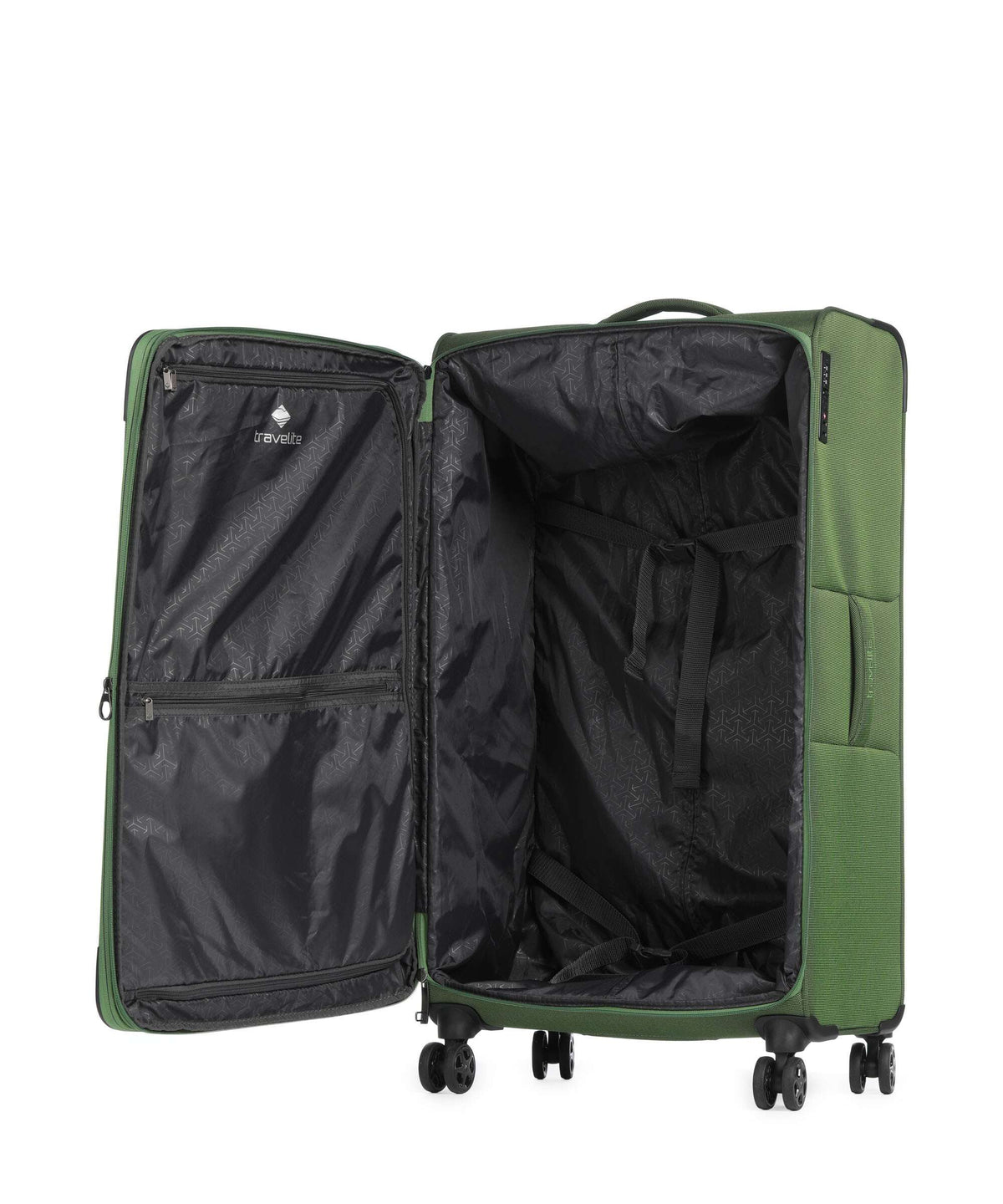 Travelite Cubis Spinner (4 wheels) green