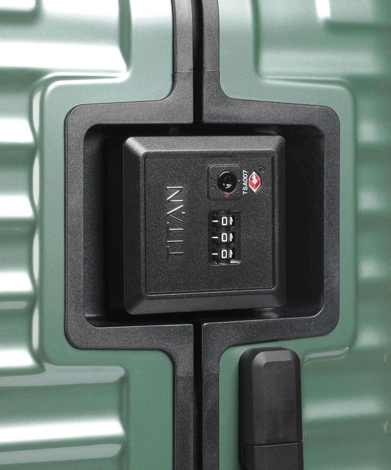 Titan Litron Frame M Spinner (4 wheels) traubengrün