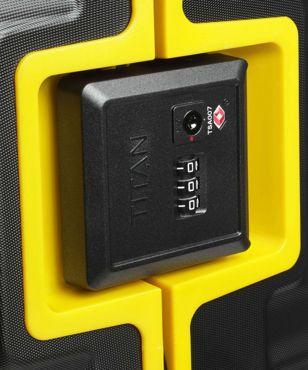 Titan Litron Frame L BVB Spinner (4 wheels) schwarz/gelb