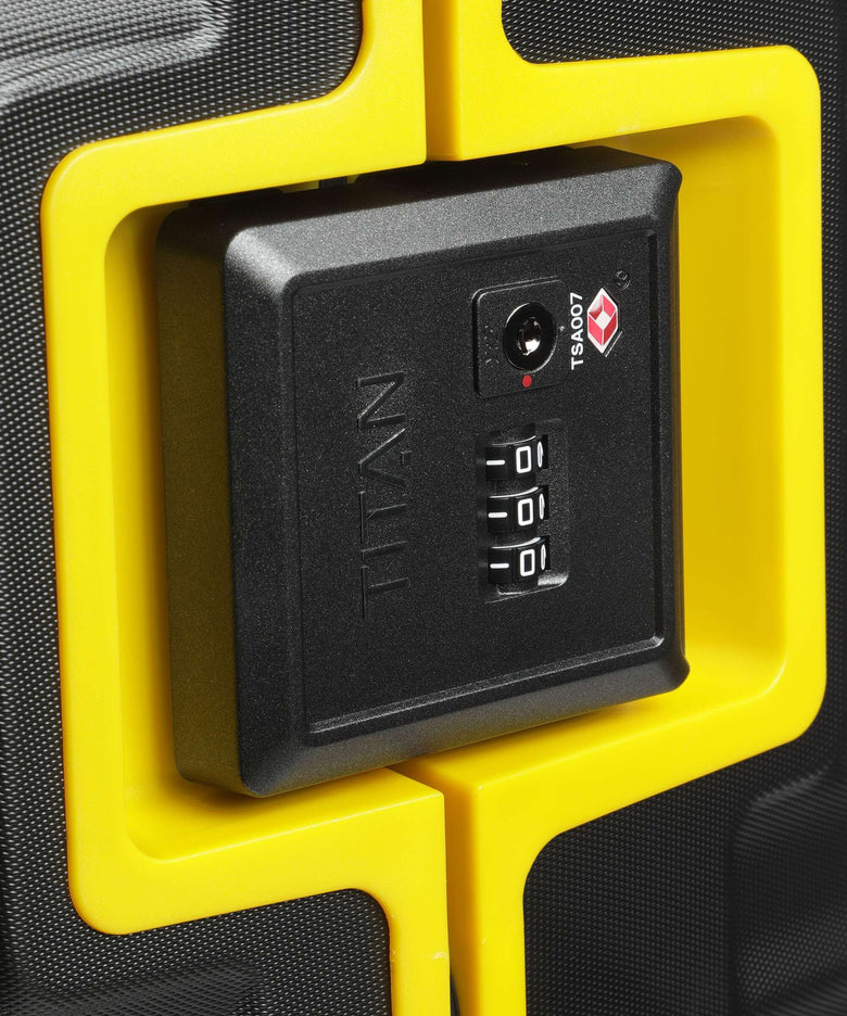 Titan Litron Frame L BVB Spinner (4 wheels) schwarz/gelb