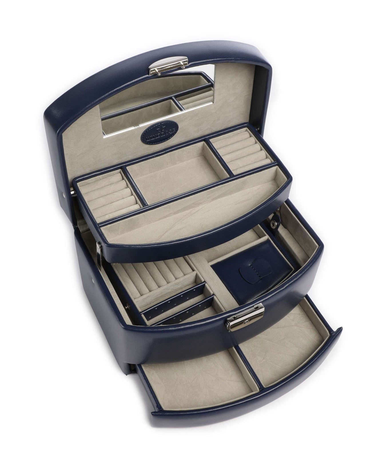 Windrose Merino Moda Jewelry box dunkelblau