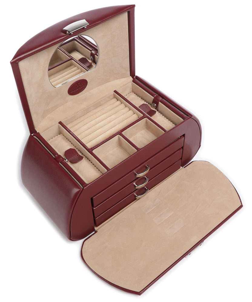 Windrose Merino 4 Etagen Jewelry box rot