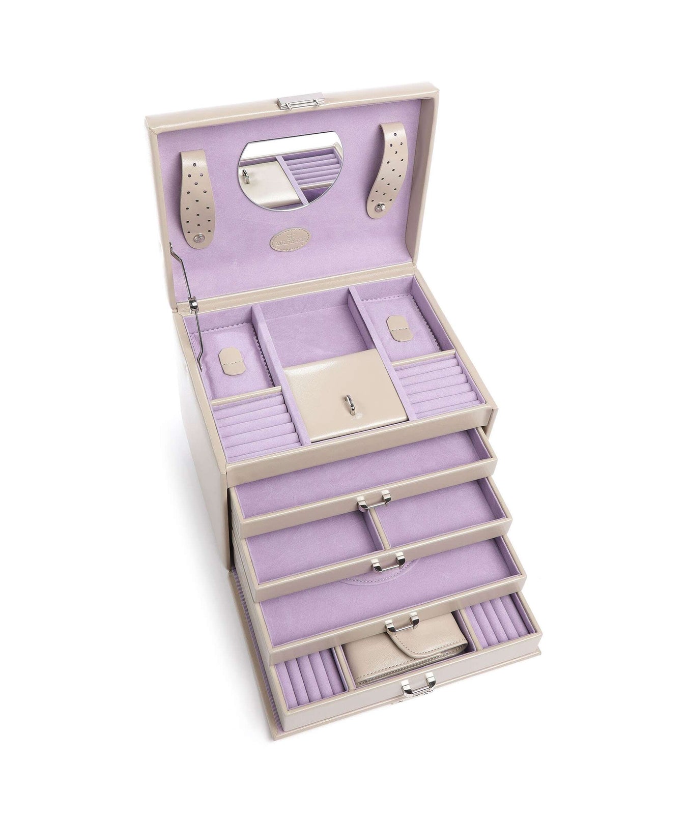 Windrose Merino Moda Jewelry box beige