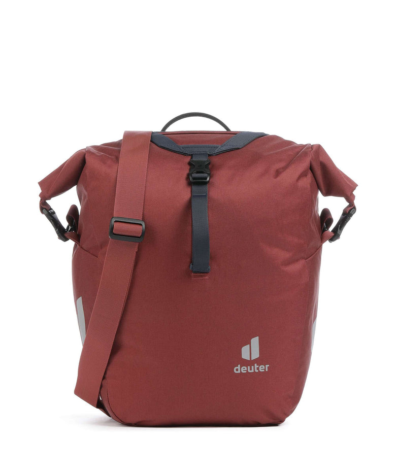 Deuter Valbona 20+5 bike pannier redwood