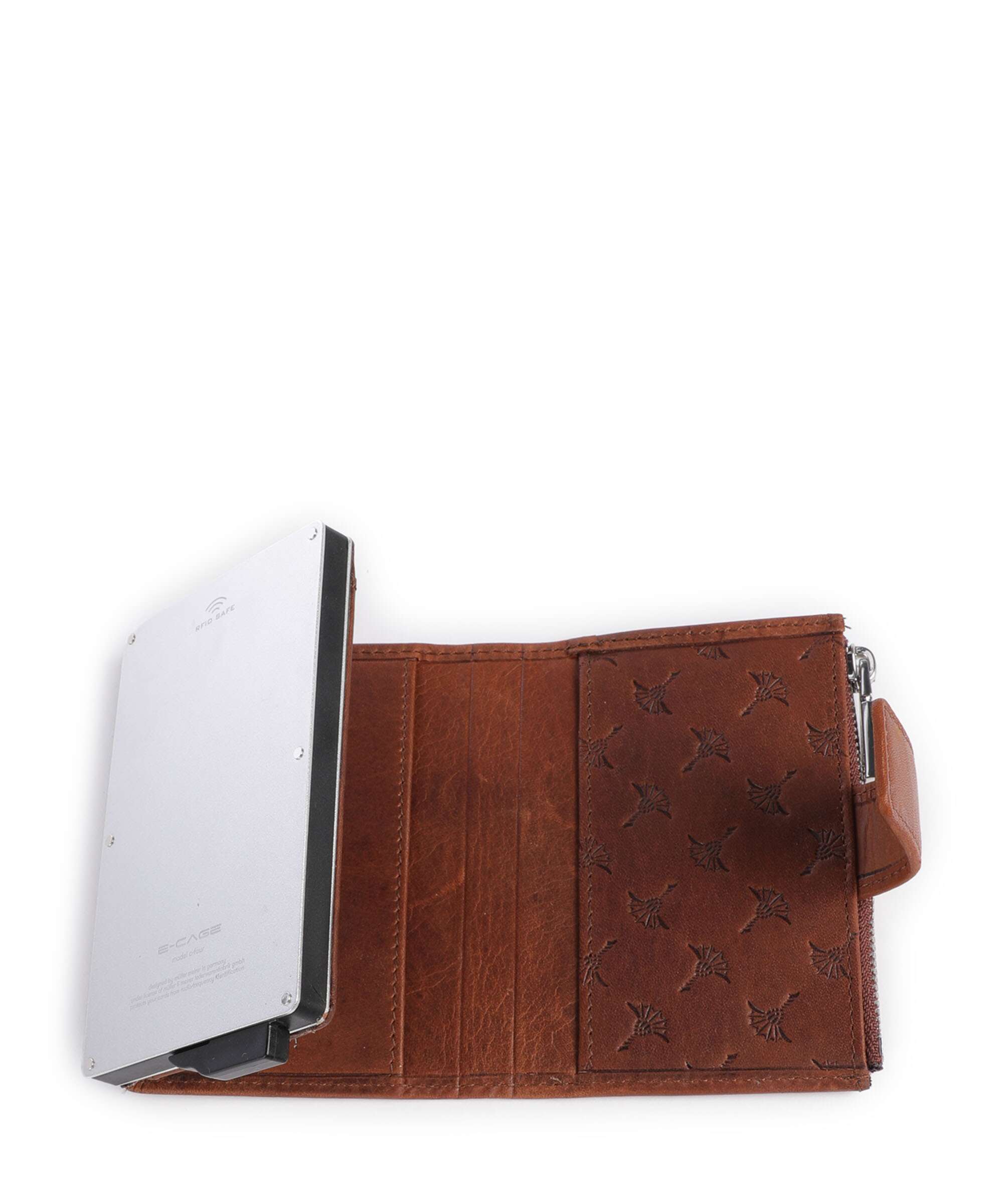 JOOP! Loreto E-Cage Credit card holder dark brown