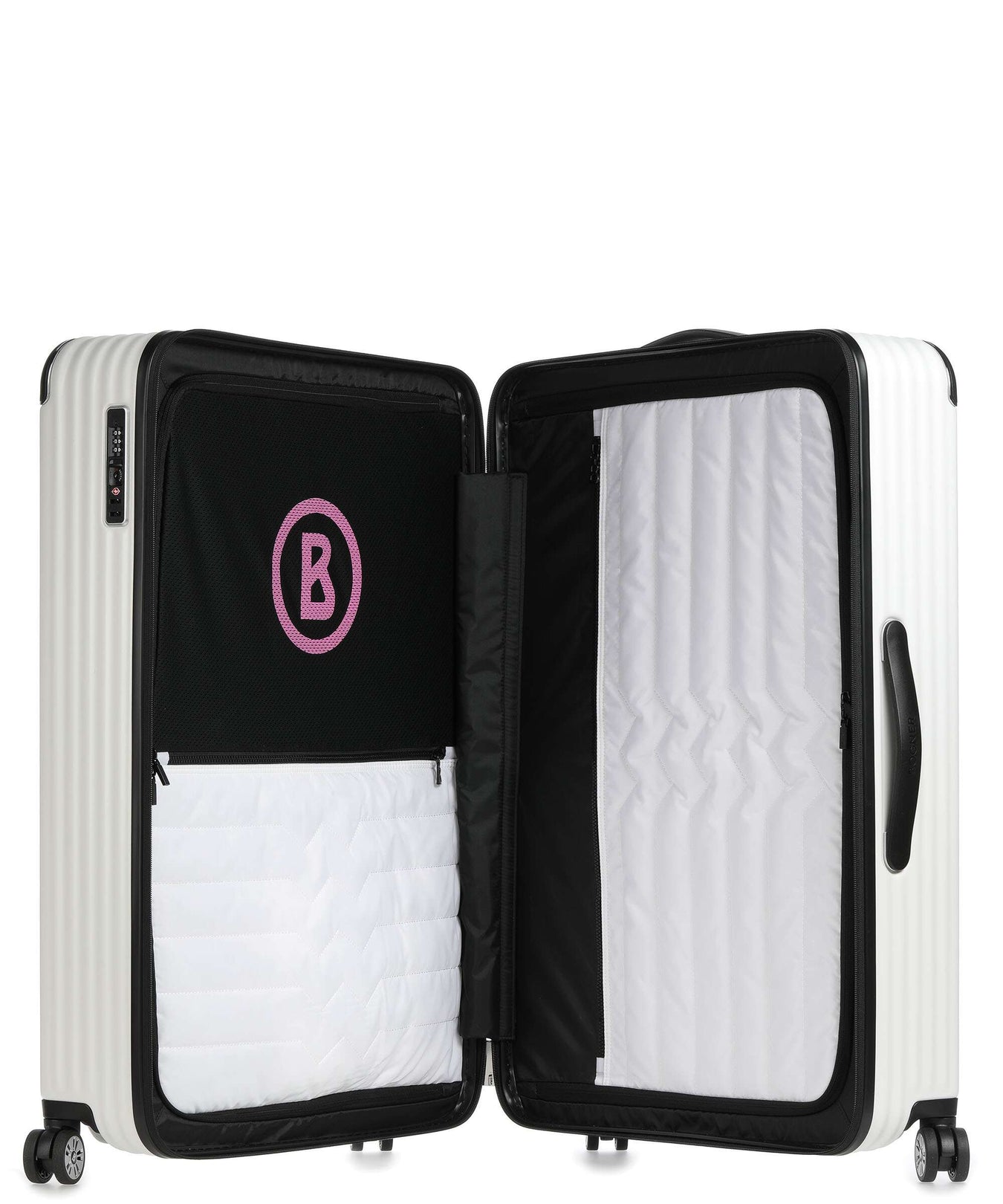 Bogner Piz Deluxe c75 Spinner (4 wheels) white