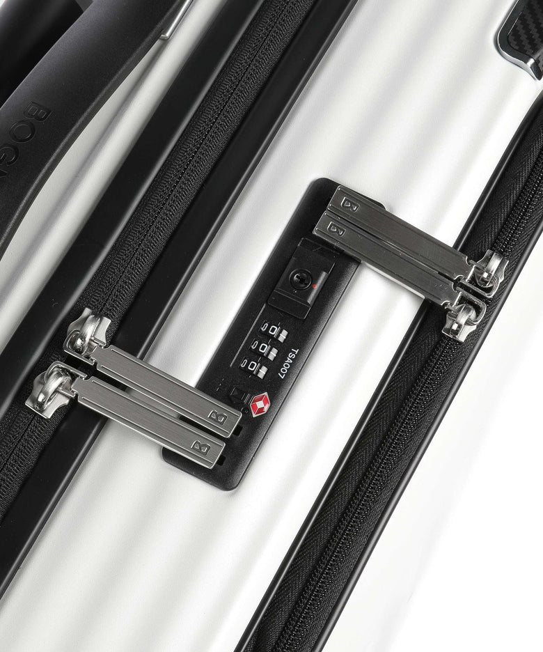 Bogner Piz Deluxe C55 Pro Spinner (4 wheels) white