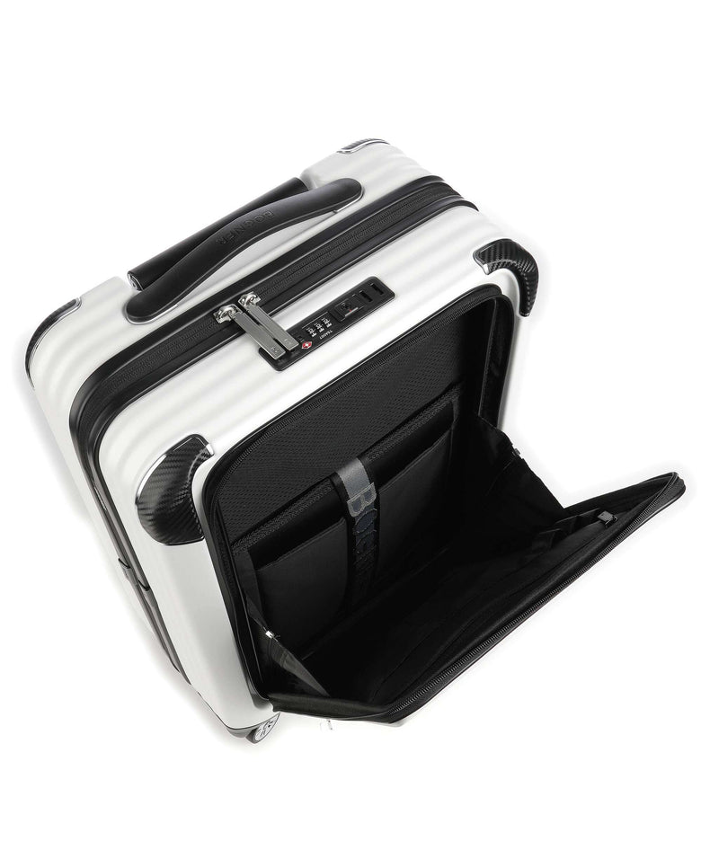 Bogner Piz Deluxe C55 Pro Spinner (4 wheels) white