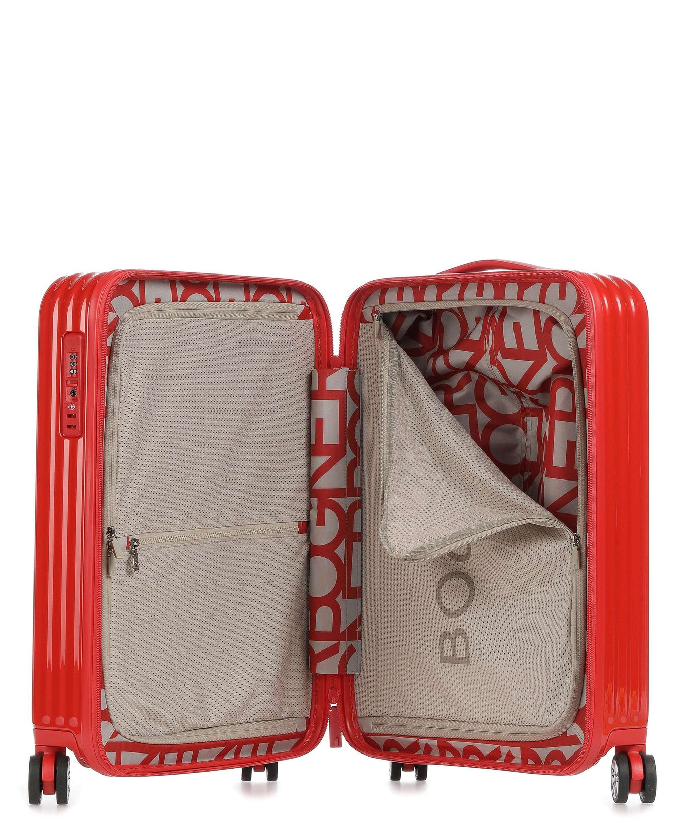 Bogner Piz c55 Spinner (4 wheels) red