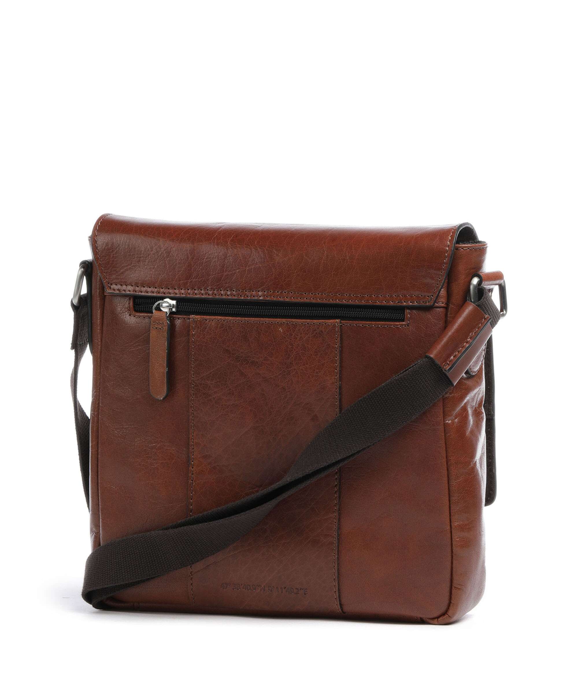 Strellson Swiss Cottage Clint Crossbody bag cognac