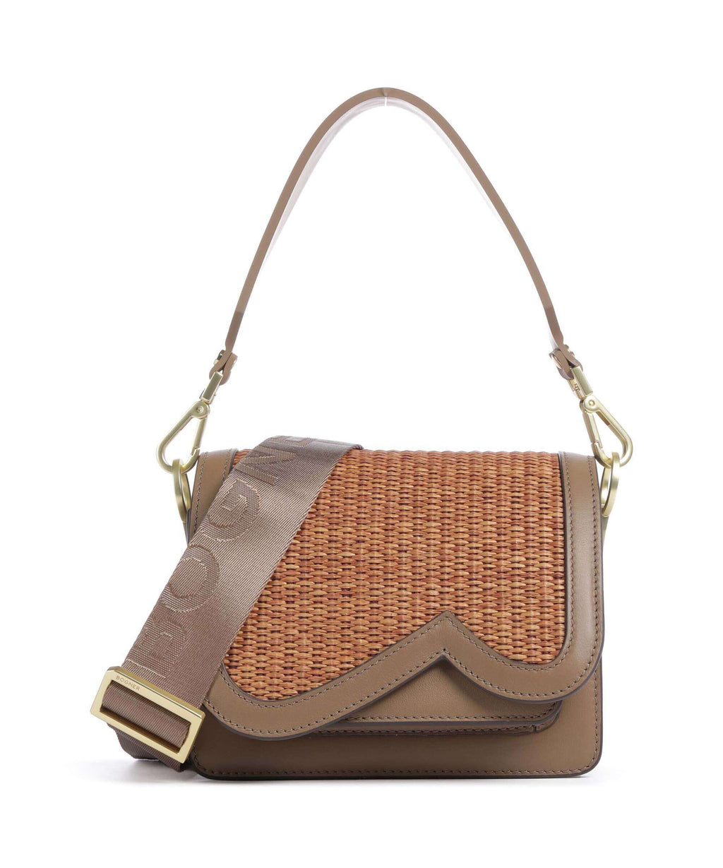 Bogner Bex Rafia Eartha Shoulder bag portabella