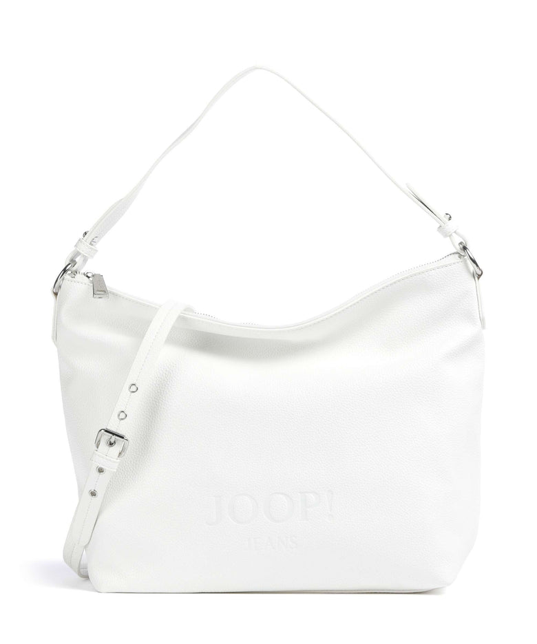 JOOP! Jeans Lettera 1.0 Dalia Hobo bag white