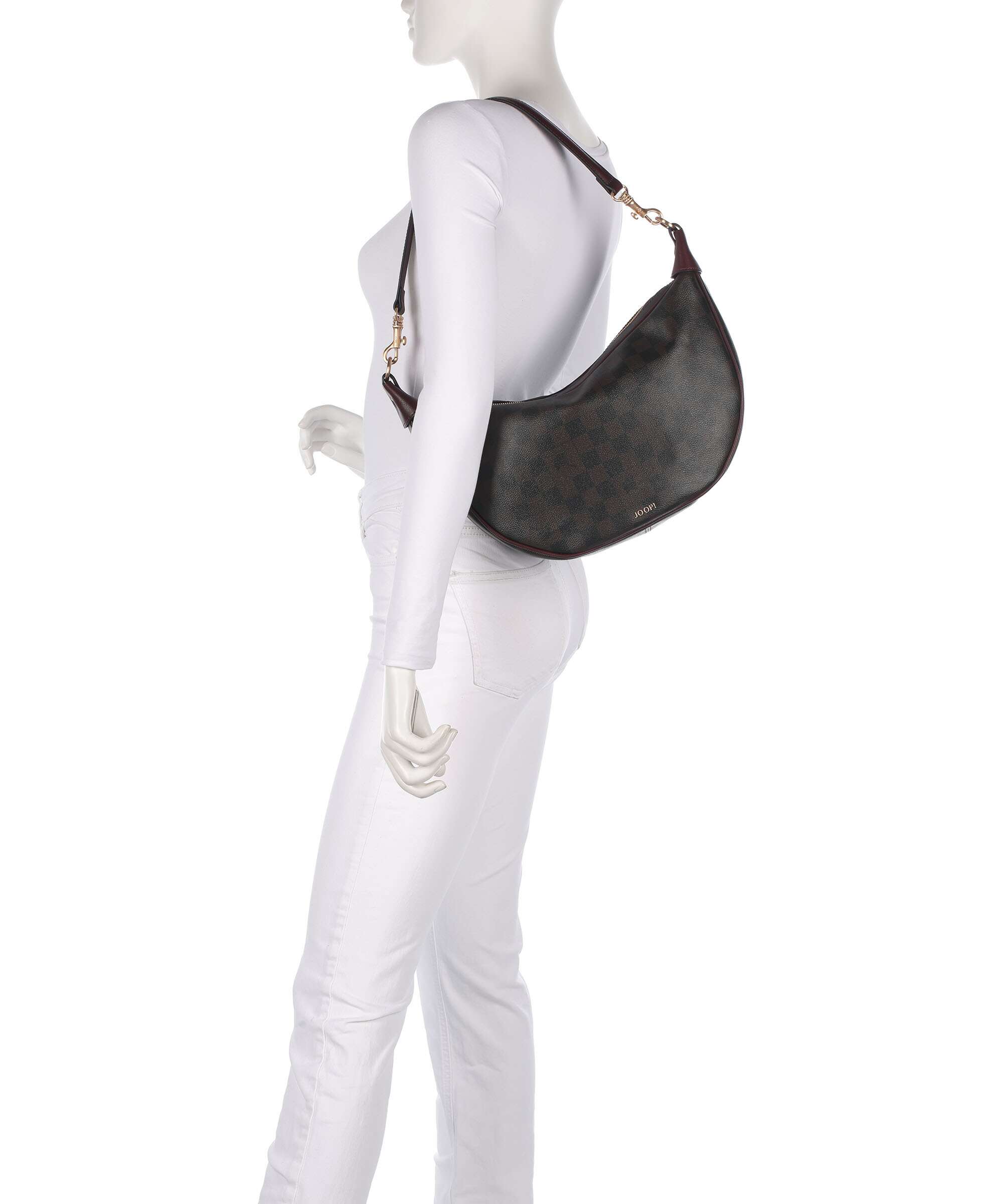 JOOP! Piazza Edition Jennifer Hobo bag burgundy